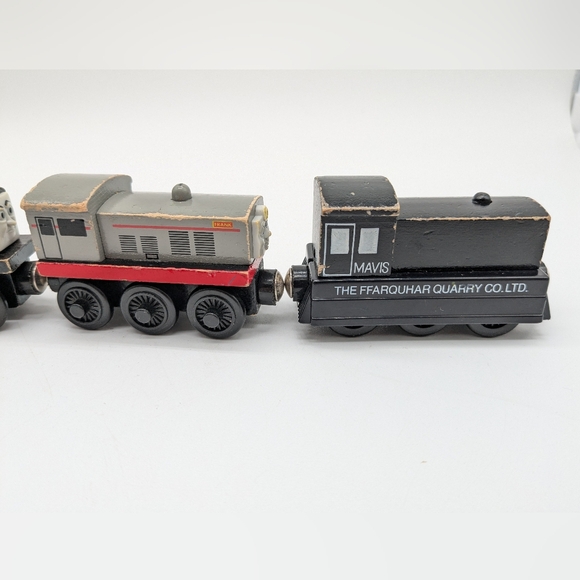 Thomas & Friends Wooden Railway Lot Set Train Daisy Salty Diesel Mavis Frank - Picture 9 of 16